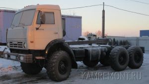 КамАЗ 43118 шасси переоборудован из самосвала КамАЗ-45142