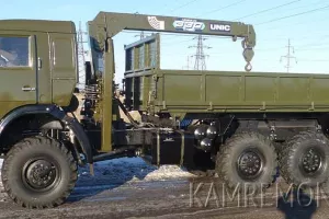 КАМАЗ-4510 с манипулятором Юник